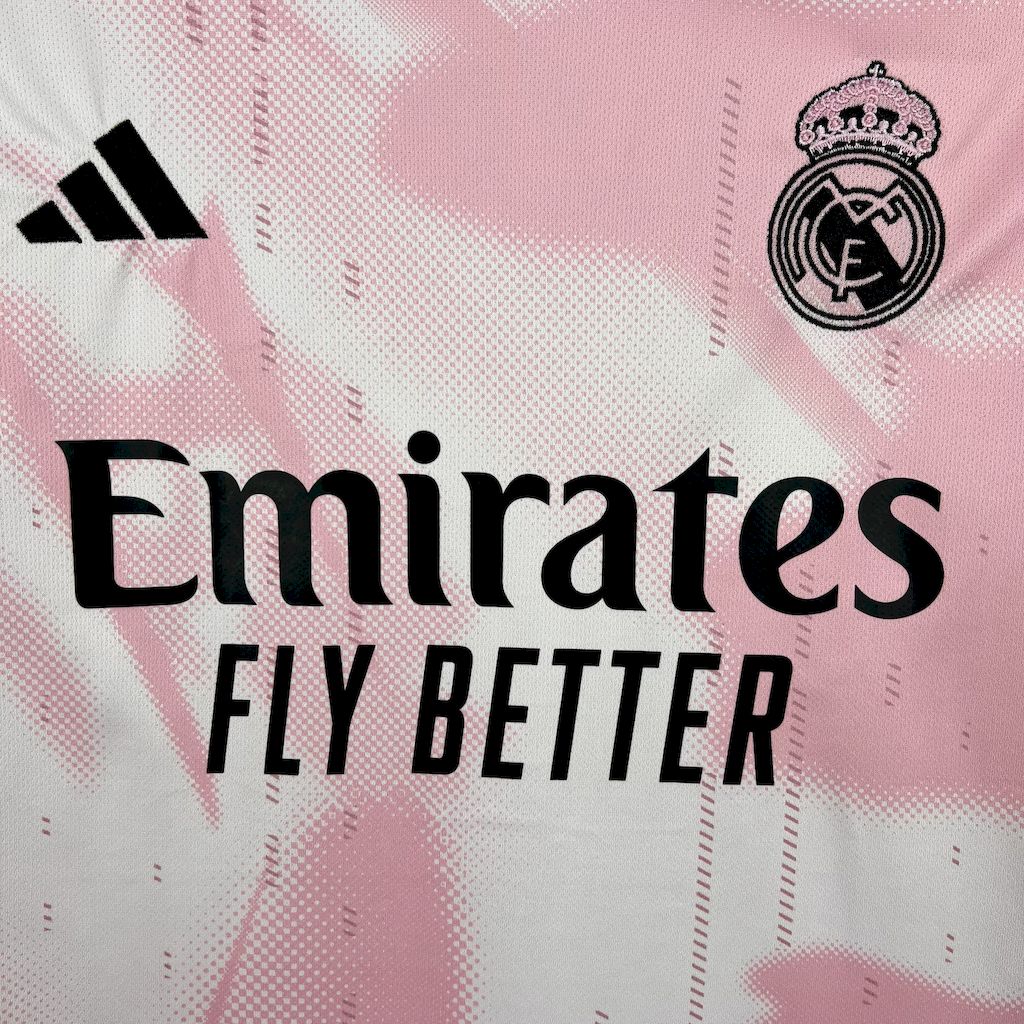 Real Madrid 2024/25 Special Edition Pink White Jersey