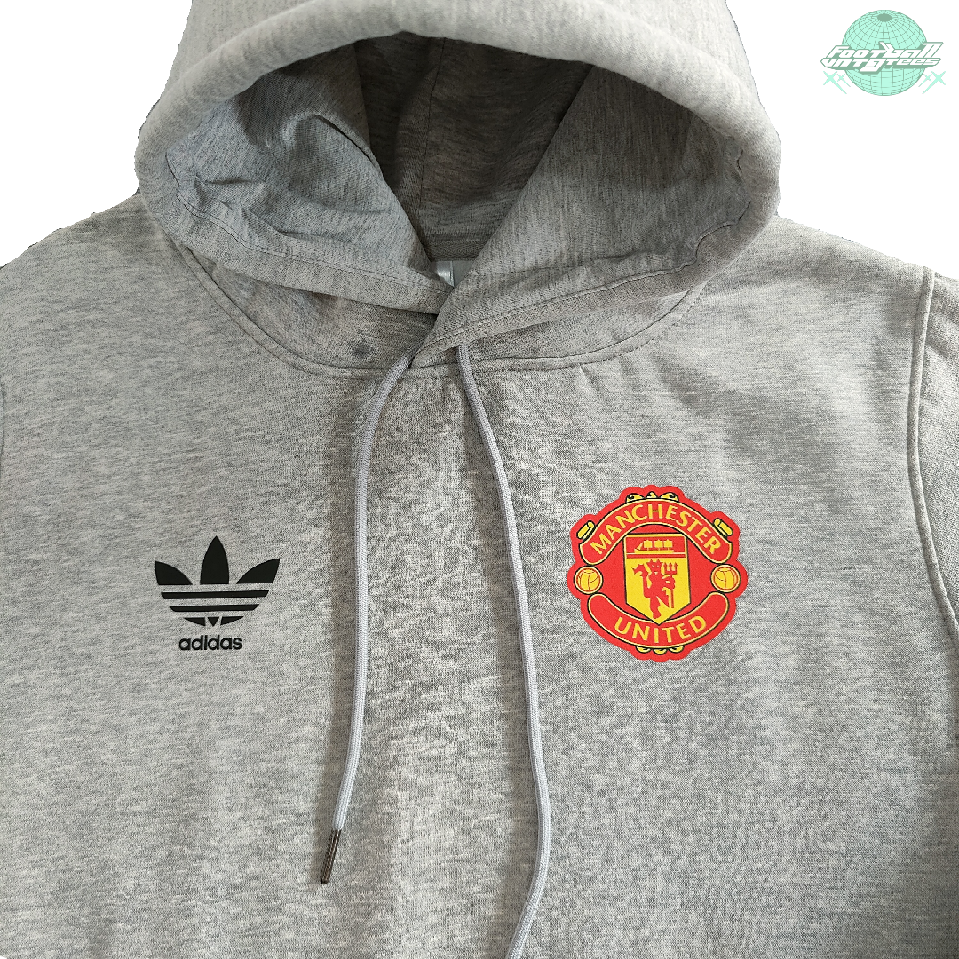 MANCHESTER UNITED 2024 GREY HOODIE