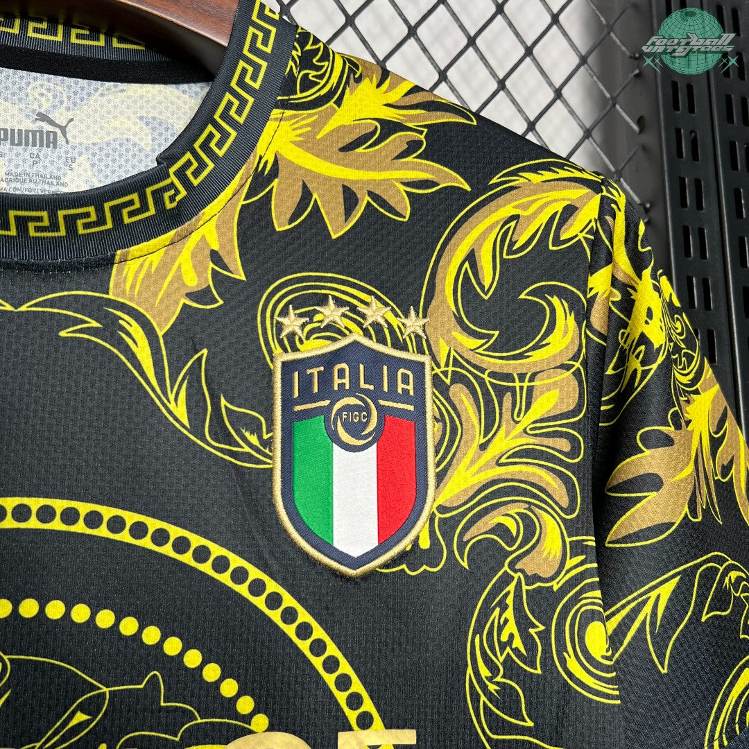 Italy 24/25 Special "Italy x Versace" Gold Jersey