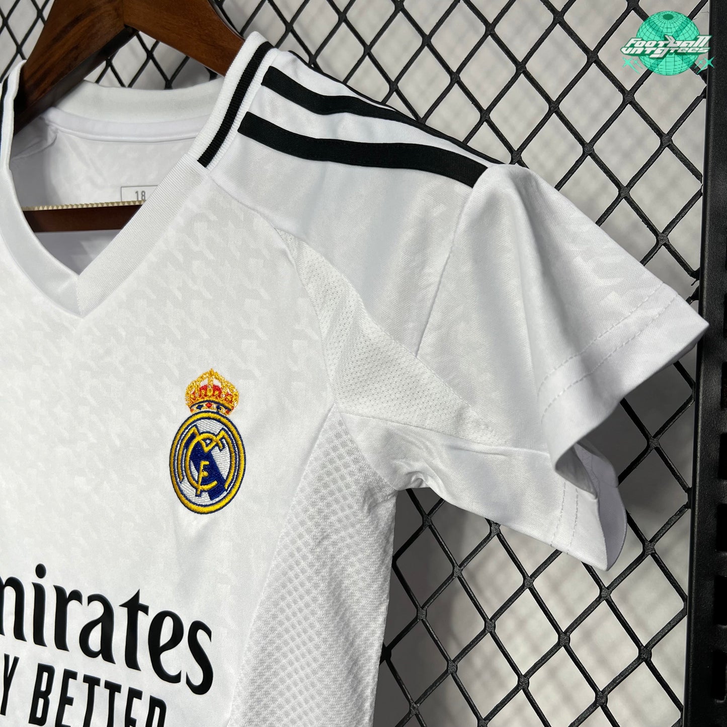 Real Madrid 24/25 Kids Home Kit