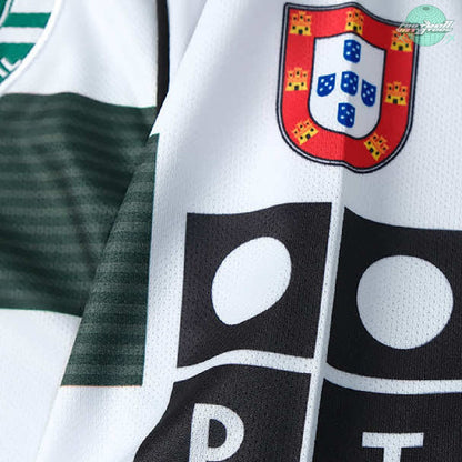 Sporting 02/03 Vintage Long Sleeve Home Jersey